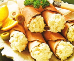 Szynka z farszem chrzanowym