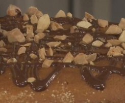 Ciasto Mandarynkowe z polewą czekoladową