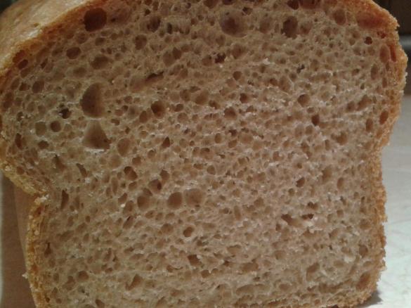 Chleb na zakwasie (chleb pszenno-żytni bez drożdży)