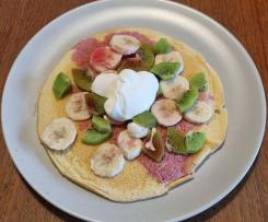 Omlet na słodko - bez rozdzielania żółtek od białek