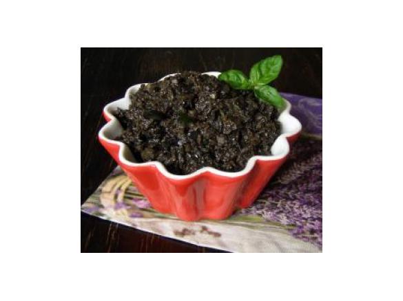 Tapenada - pasta z czarnych oliwek