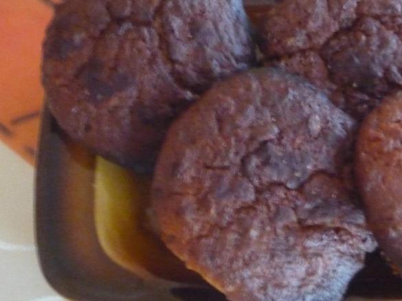 Mufinki swiateczne z powidlem