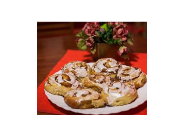 Drożdżowe ślimaczki z dynią