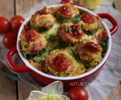 ZAPIEKANA CUKINIA W KASZY JAGLANEJ