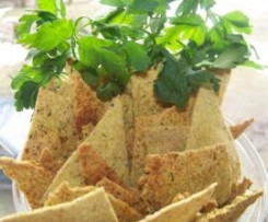 Listki wielozbożowe z wiosennymi ziołami