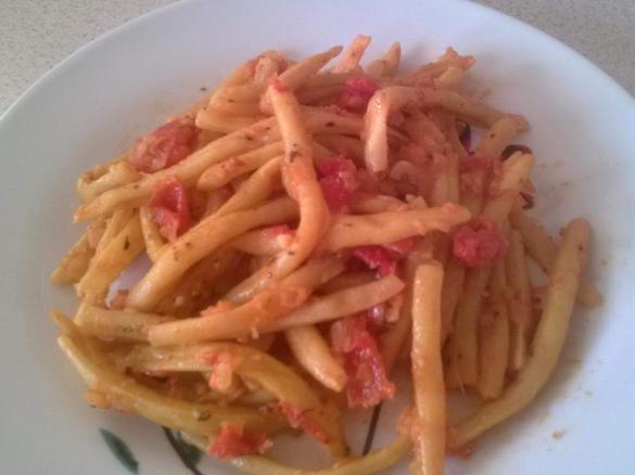 Fasolka szparagowa z pomidorami