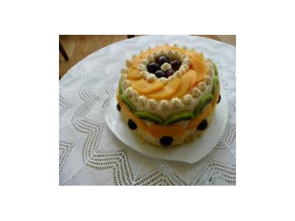 Tort z arbuza bez pieczenia dla dbających o linię