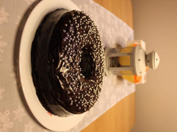 Świąteczne ciasto piernikowo - marchewkowe