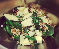 Pesto szpinakowe (BLW / rozszerzanie diety)