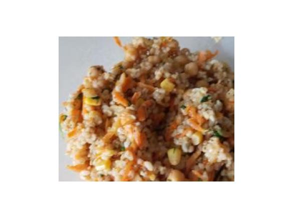 Kasza bulgur z warzywami