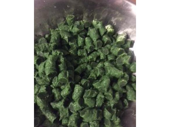 Kluseczki pietruszkowo szpinakowe