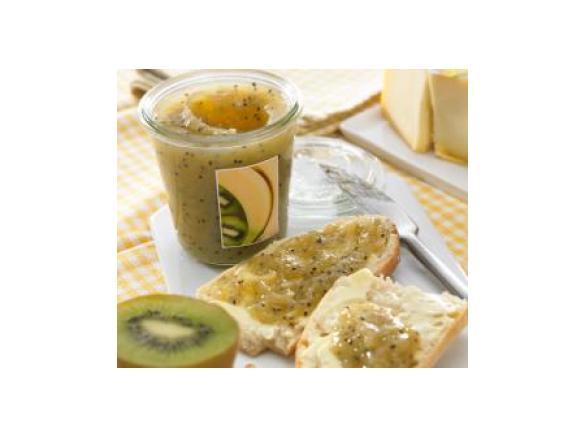 Dżem z kiwi i bananów