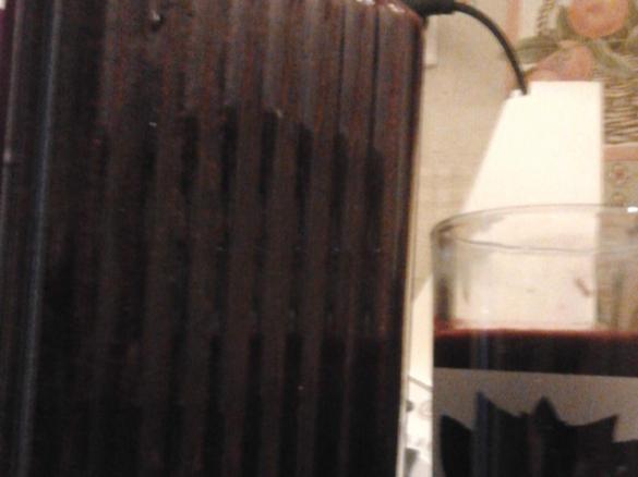 napój z jagód i mięty