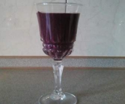 Koktajl jagodowo-bananowy