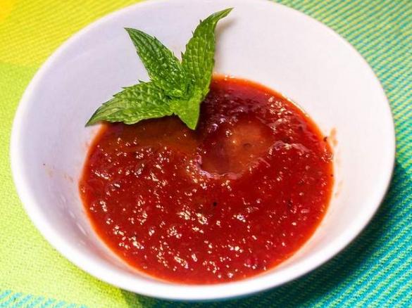 Konfitura śliwkowa z papryką