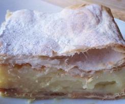 Ekspresowa napoleonka (kremówka / karpatka) na cieście francuskim