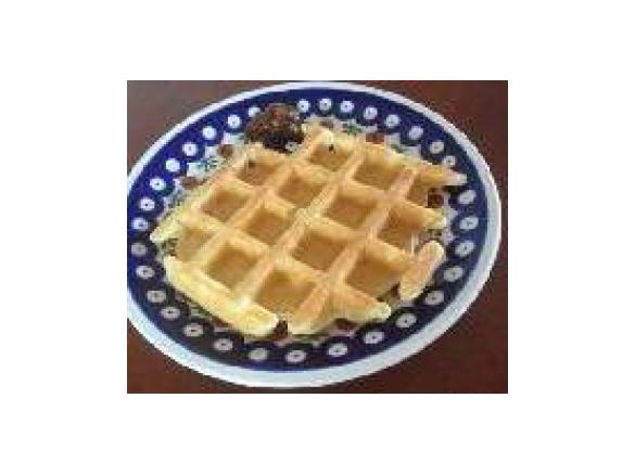 Gofry z kaszy jaglanej