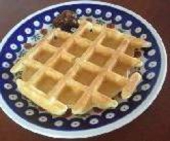 Gofry z kaszy jaglanej