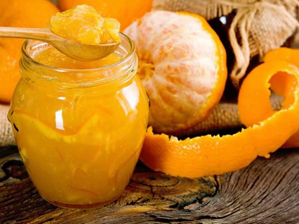 Dżem pomarańczowo jabłkowy z migdałowymi płatkami