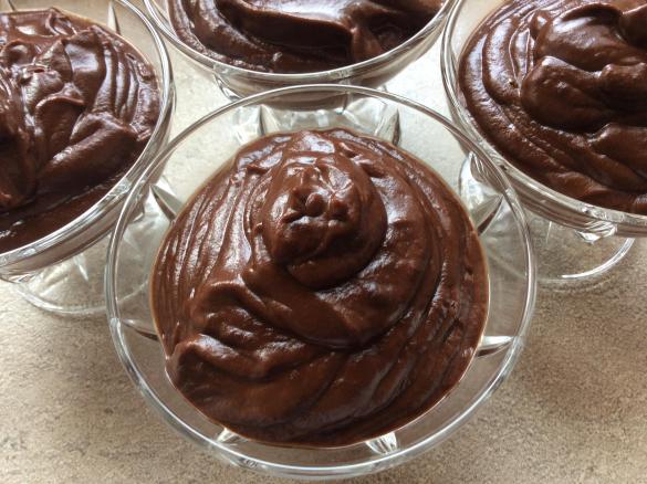 Budyń czekoladowy z batatów (bez mleka)