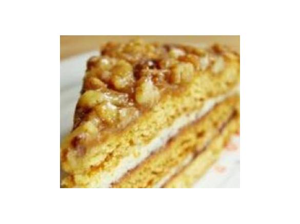 Ciasto miodowo-orzechowe Ulki