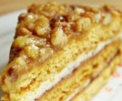 Ciasto miodowo-orzechowe Ulki