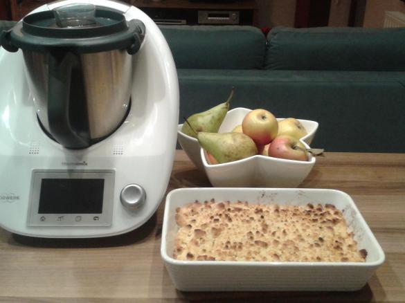 Jabłka pod kruszonką