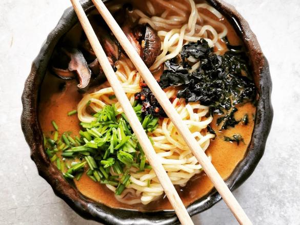 Tantanmen Ramen wegańśki