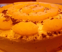 Tort ananasowy z biszkoptem bezglutenowym