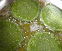 Placuszki szpinakowe