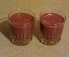 Koktajl z truskawek i bananów