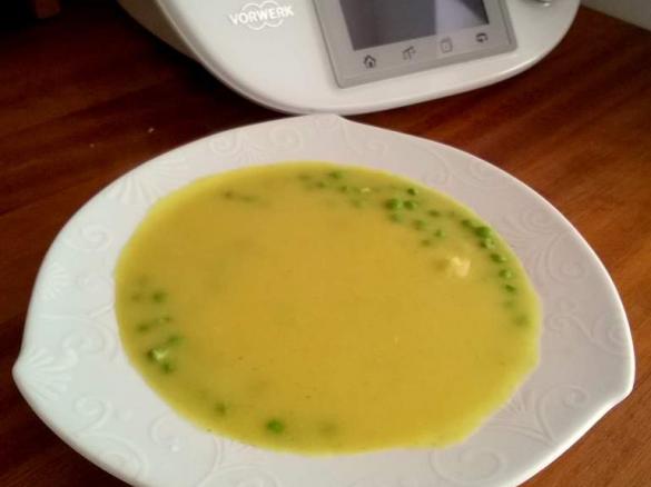 zupa czosnkowa z cukinią (wegańska) bez nabiału