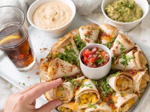 Tortilla quesadilla z kurczaka Chipotle