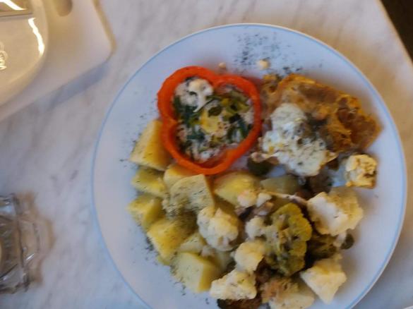 kurczak z jakiem sadzonym