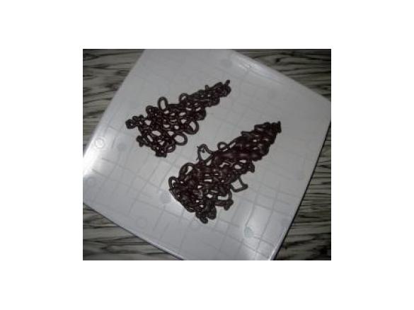 "TEMPEROWANIE" CZEKOLADY - dekoracje z czekolady