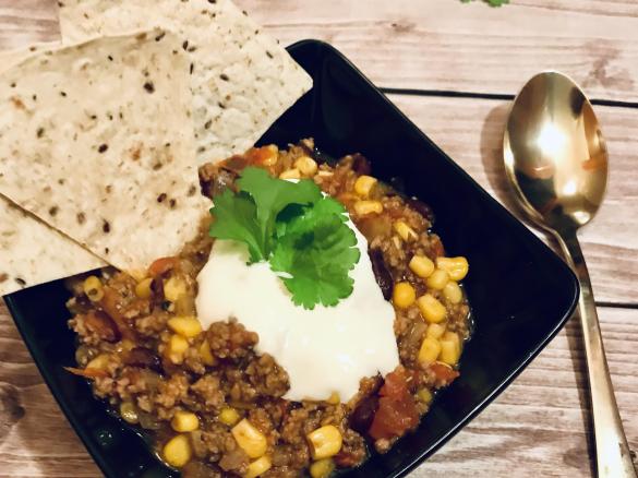 Szybkie chili con carne