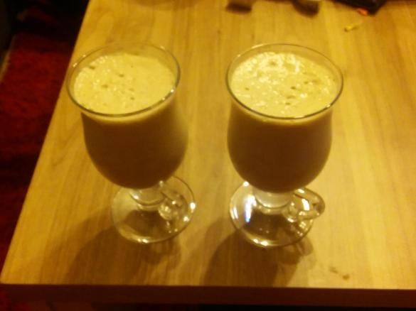 Kawa mrożona z likierem jajecznym