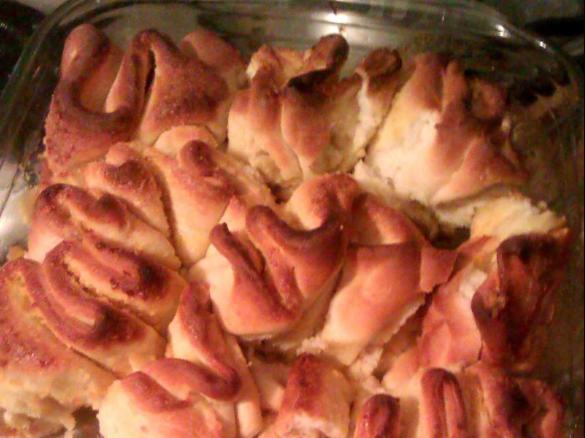 Chlebek zawijany cytrynowo - pomarańczowy