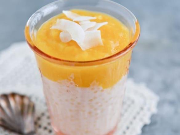 pudding z tapioki na mleczku kokosowym WIOLETTA