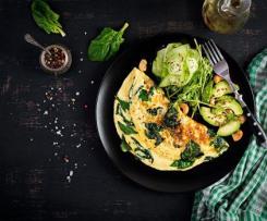 Omlet ze szpinakiem