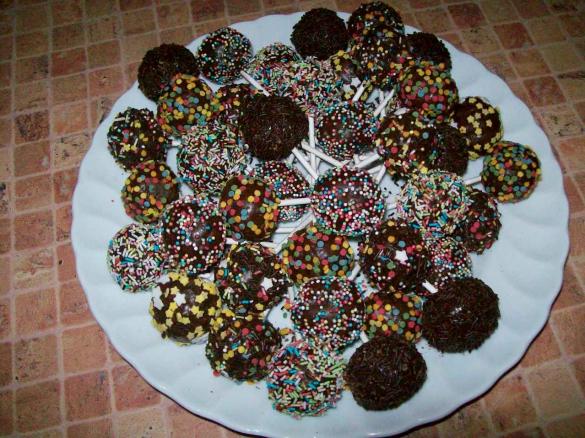 Popcakes cale czekoladowe