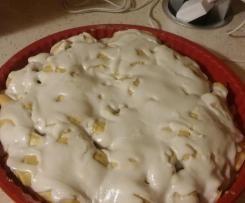 Jabłecznik kruchy lukrowany.