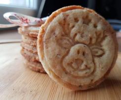 KRUCHE CIASTECZKA POMARAŃCZOWO - ORZECHOWE