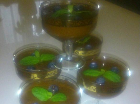 Wariant Mus czekoladowy z chili i owocami