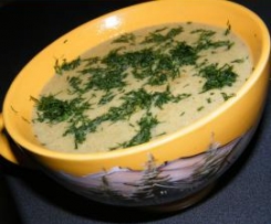 Zupa Krem brokułowa wg Dukana