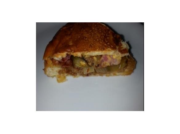 XXL Cheesburger a la Hexe