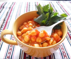 Ciecierzyca z warzywami