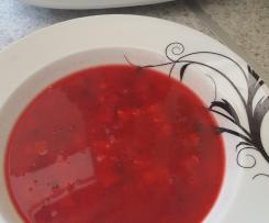 Lekka zupa z burakiem