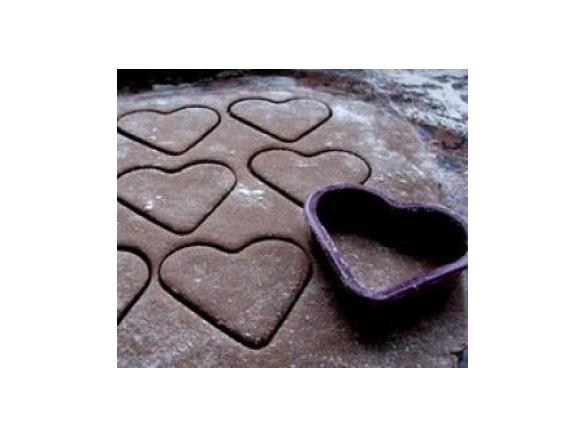 Kruche kakaowe ciasteczka