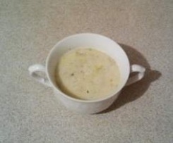 Krem z cukinii i jabłek